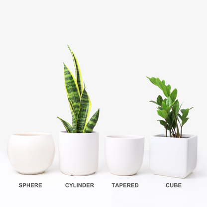 Ceramic Planter, Cube