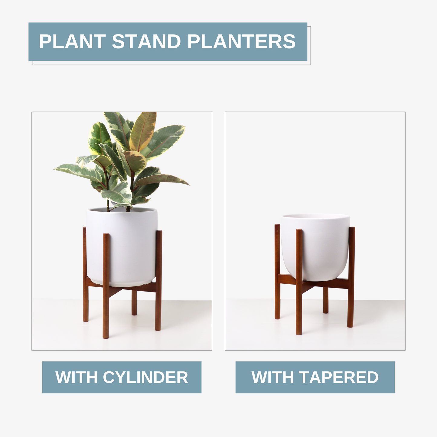 Wood Plant Stand